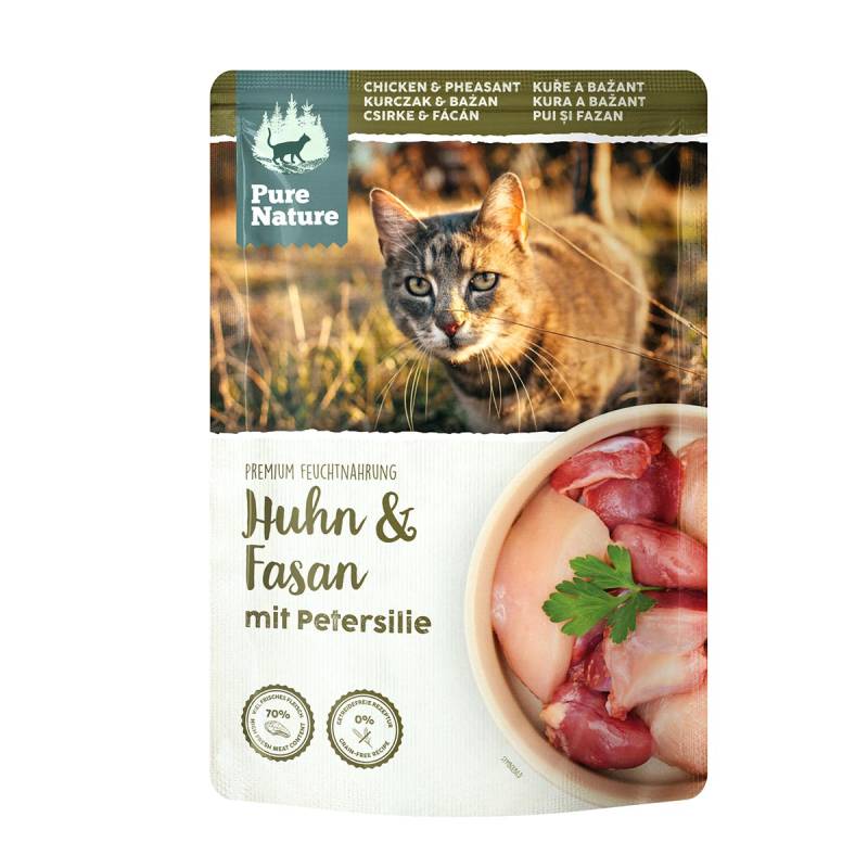 Pure Nature ADULT Huhn & Fasan mit Petersilie 12x85g von Pure Nature