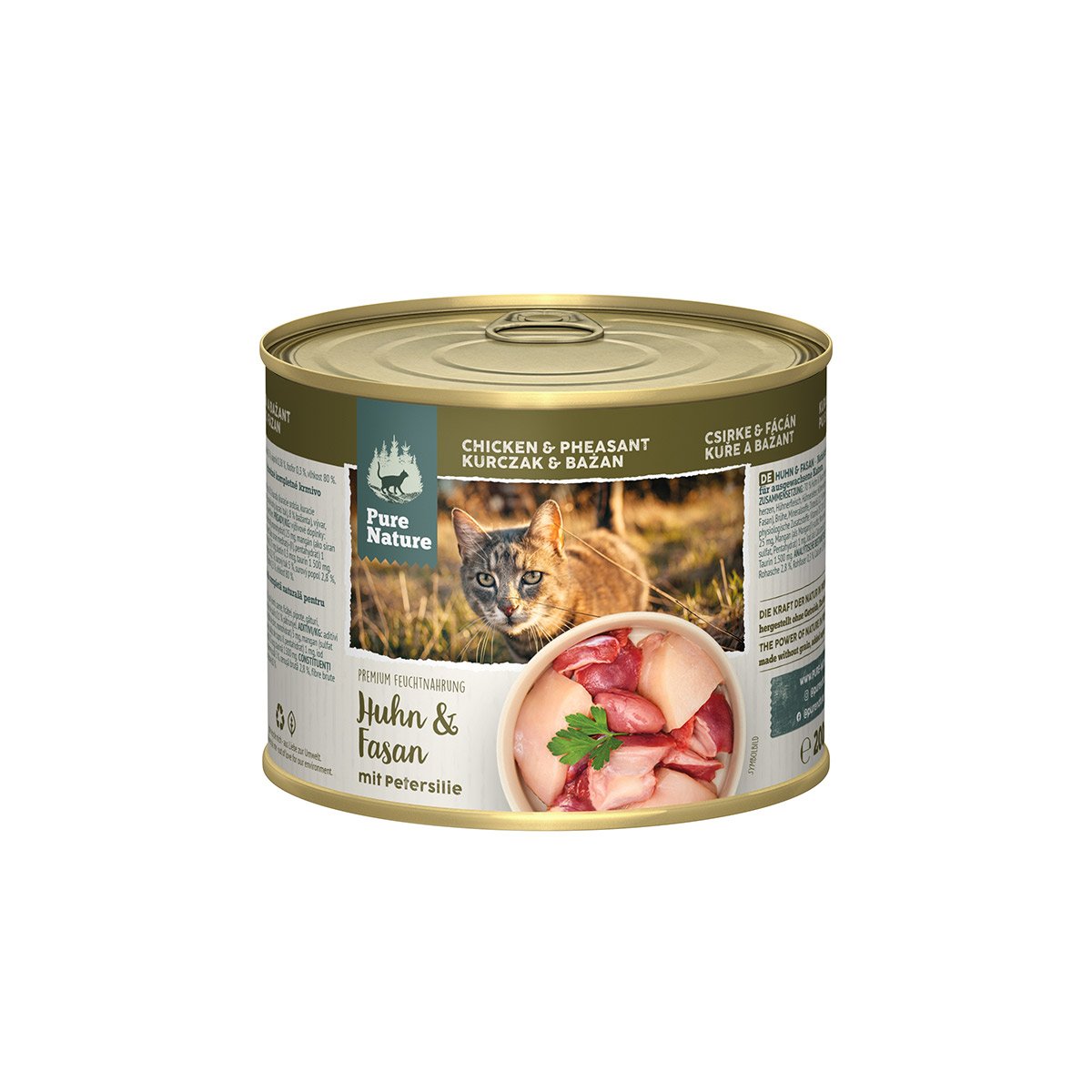 Pure Nature ADULT Huhn & Fasan mit Petersilie 6x200g von Pure Nature