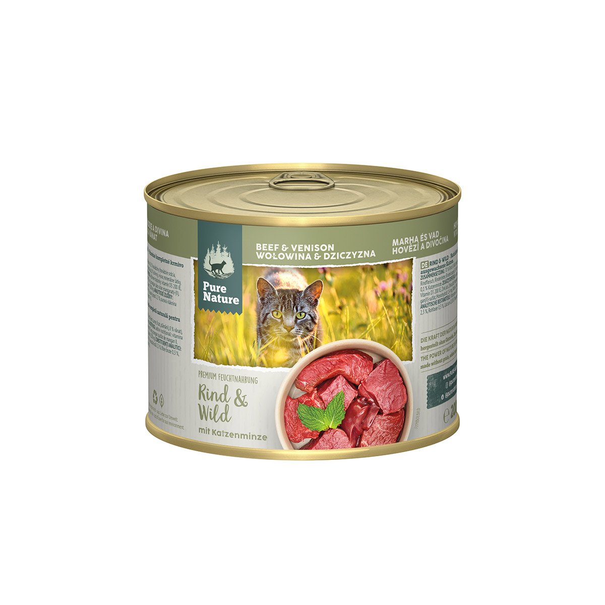 Pure Nature ADULT Rind & Wild mit Katzenminze 6x200g Pure Nature ADULT Rind & Wild mit Katzenminze 6x200g von Pure Nature