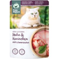 Pure Nature Adult 12x85g Huhn & Kanninchen von Pure Nature