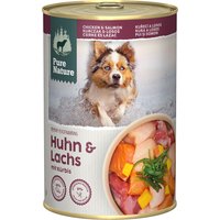 Pure Nature Adult 6 x 400 g - Huhn & Lachs von Pure Nature