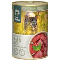 Pure Nature Adult 6 x 400g Rind & Wild von Pure Nature