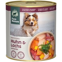 Pure Nature Adult 6x800g Lachs & Huhn von Pure Nature