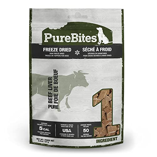 PureBites Beef Liver for Dogs, 2.0oz / 57g - Entry Size by PureBites von PureBites