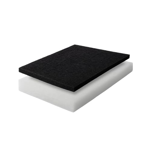 PureFlow® FishFlow Aquarienfilter Midi - Filtermaterial + Bioaktivkohle für mittelgroße Becken von PureFlow