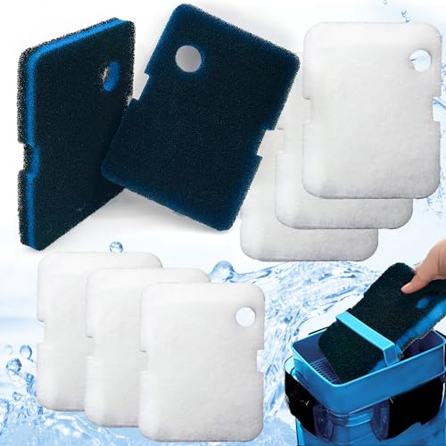 PurifyLogix Ersatz-Filtereinsätze für Cascade 700/1000 CCF2UL/CCF3UL generische Aquarium-Zahnseide, 2 verbesserte Aktivkohle-Filtereinsätze und 6 weiße Zahnseide, 8 Stück PurifyLogix Ersatz-Filtereinsätze für Cascade 700/1000 CCF2UL/CCF3UL generische Aquarium-Zahnseide, 2 verbesserte Aktivkohle-Filtereinsätze und 6 weiße Zahnseide, 8 Stück von PurifyLogix