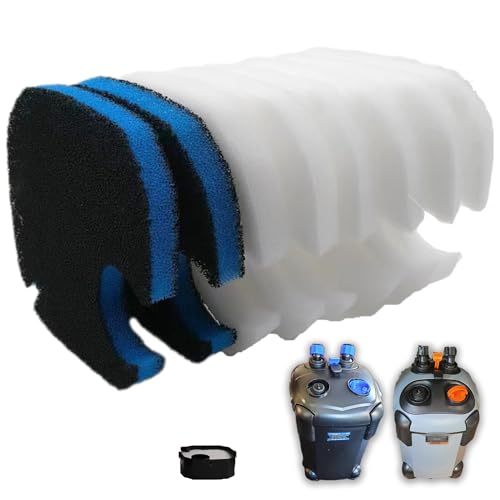 PurifyLogix Ersatz-Filtereinsätze für Kanister, kompatibel mit Amosijoy 172/225/265GPH Aquarium-Außenfilter, 6 weiße Zahnseide und 2 grobe Filtereinsätze für Coospider-repta 172/225/265 GPH (8 Stück) PurifyLogix Ersatz-Filtereinsätze für Kanister, kompatibel mit Amosijoy 172/225/265GPH Aquarium-Außenfilter, 6 weiße Zahnseide und 2 grobe Filtereinsätze für Coospider-repta 172/225/265 GPH (8 Stück) von PurifyLogix