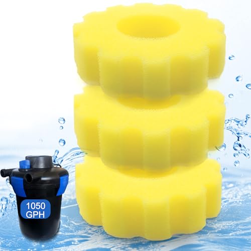 PurifyLogix Ersatz-Schwamm-Filter-Media-Pad, kompatibel mit Vivohome 1050 GPH Griechteich, Bio-Druckfilterschaum, Koi-Fisch, Schwamm für Vivogrow 1050 GPH druckbetriebener biologischer Teichfilter PurifyLogix Ersatz-Schwamm-Filter-Media-Pad, kompatibel mit Vivohome 1050 GPH Griechteich, Bio-Druckfilterschaum, Koi-Fisch, Schwamm für Vivogrow 1050 GPH druckbetriebener biologischer Teichfilter von PurifyLogix