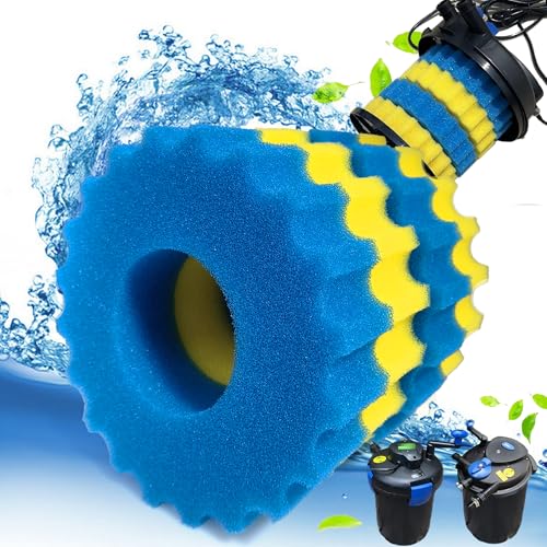 PurifyLogix Ersatz-Schwamm-Filter-Media-Pad, kompatibel mit Vivohome 1580/1840 GPH Griechteich-Bio-Druckfilterschaum, Koi-Fisch, Schwamm für Vivogrow 1580/1840 GPH druckbetriebener biologischer PurifyLogix Ersatz-Schwamm-Filter-Media-Pad, kompatibel mit Vivohome 1580/1840 GPH Griechteich-Bio-Druckfilterschaum, Koi-Fisch, Schwamm für Vivogrow 1580/1840 GPH druckbetriebener biologischer von PurifyLogix
