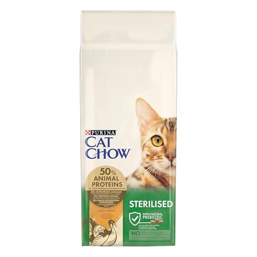 Purina Cat Chow Je Pense Que Pour la Truthahn, sterilisiert, Erwachsene, 15 kg Beutel von Purina Cat Chow