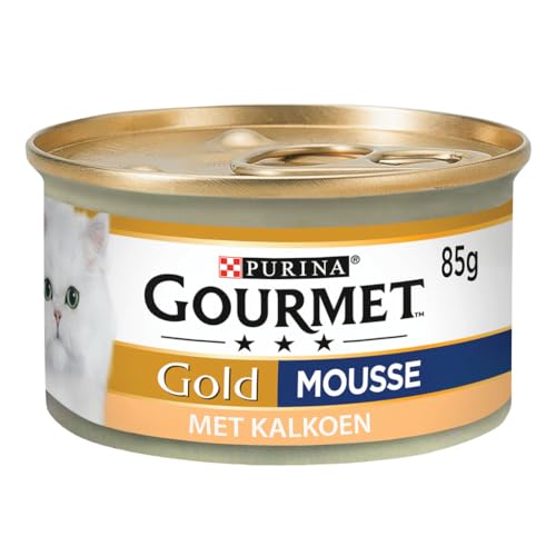 Gold Mousse mit Truthahn 85g Katzenfutter Gourmet von Purina Gourmet Gold