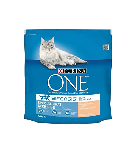 Purina One Trockenfutter, Forelle, Sterile Katzen, 1.5 kg von PURINA ONE