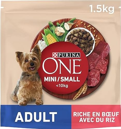 Nestlé Purina Petcare One My Dog Kroketten für kleine Hunde 1–10 kg verschiedene Geschmacksrichtungen , 1 Stück von PURINA ONE