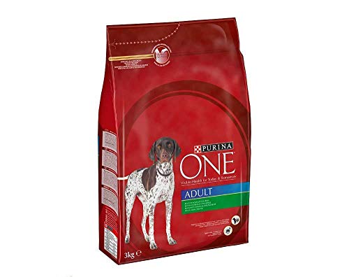 Purina One Adult Hundekroketten Lamm und Reis, 4 Packungen à 3 kg von PURINA ONE