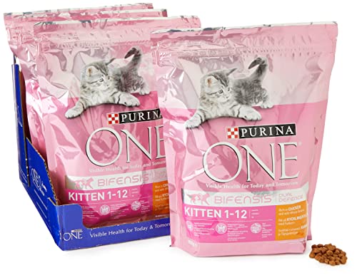 Purina One Kitten Chicken and Rice 800 g, Pack of 4 Purina One Kitten Chicken and Rice 800 g, Pack of 4 von PURINA ONE