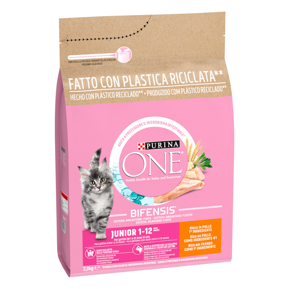 2 x 2,8 kg Purina ONE Junior zum Sonderpreis! - Junior 2 x 2,8 kg Purina ONE Junior zum Sonderpreis! - Junior von Purina One