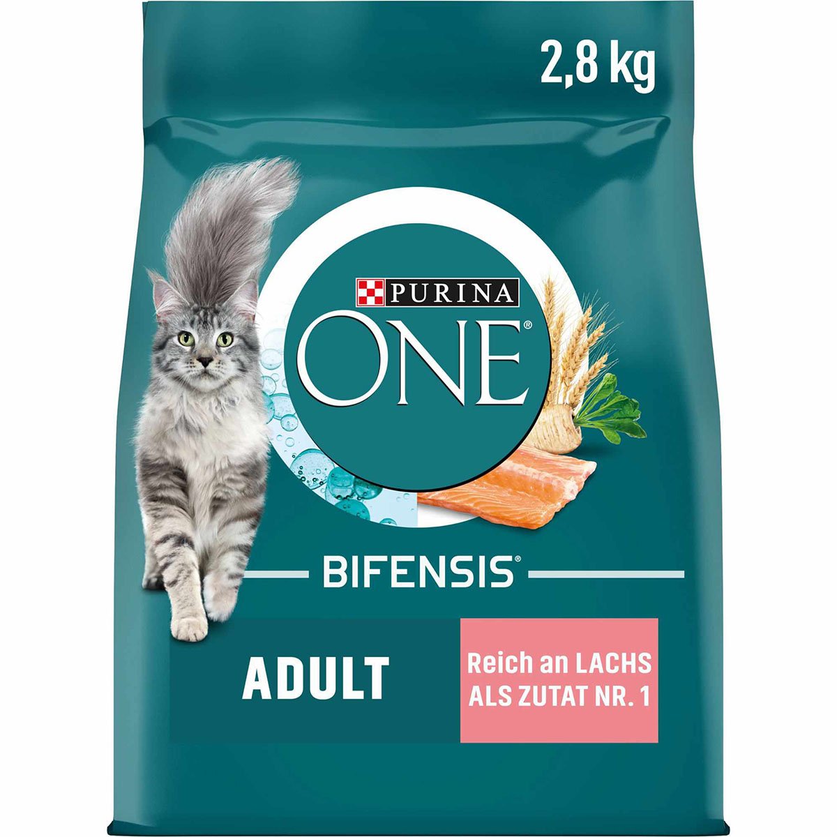 PURINA ONE BIFENSIS Adult Lachs 2,8kg von Purina One