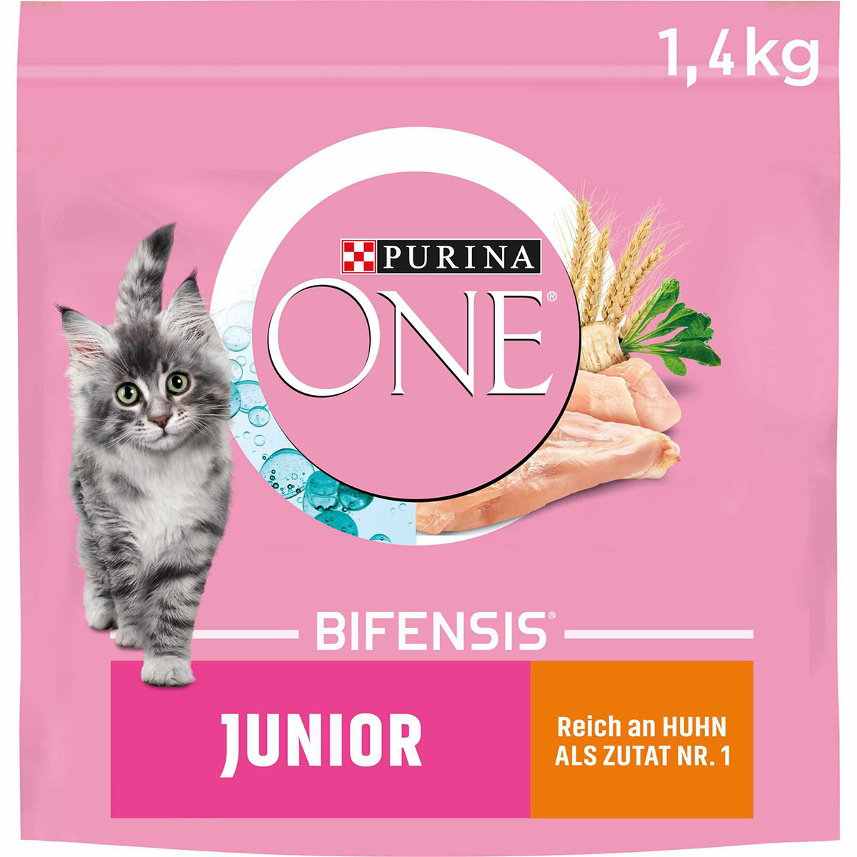 PURINA ONE BIFENSIS JUNIOR 1-12 Huhn 1,4kg von Purina One