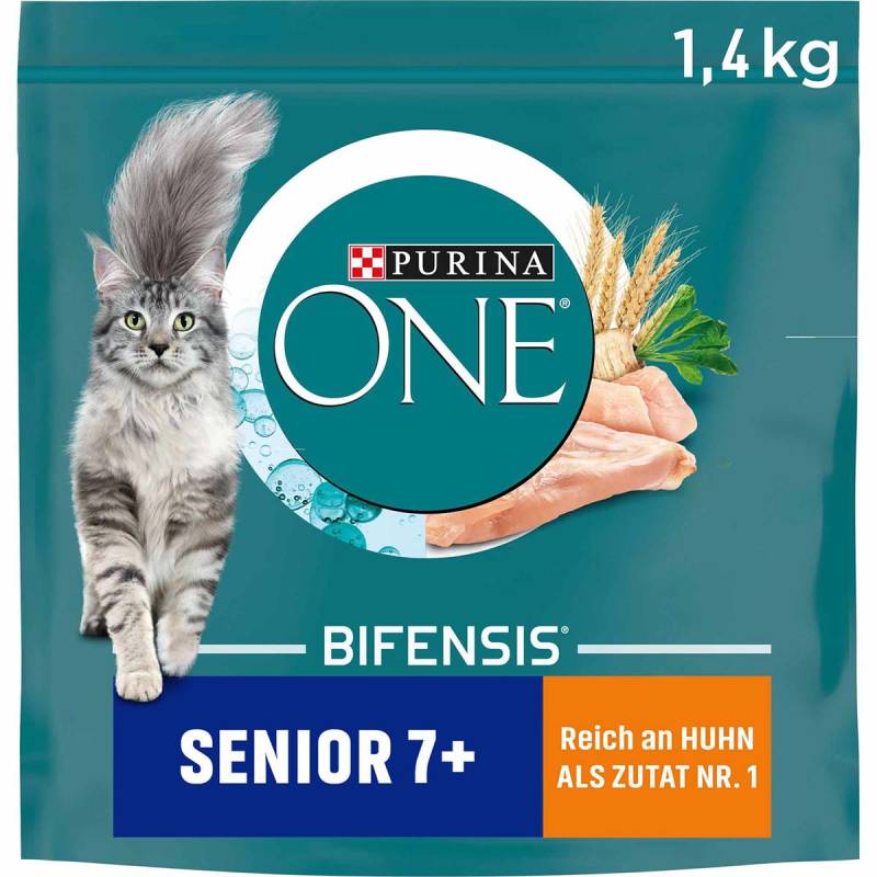 PURINA ONE BIFENSIS SENIOR 7+ Huhn 1,4kg von Purina One