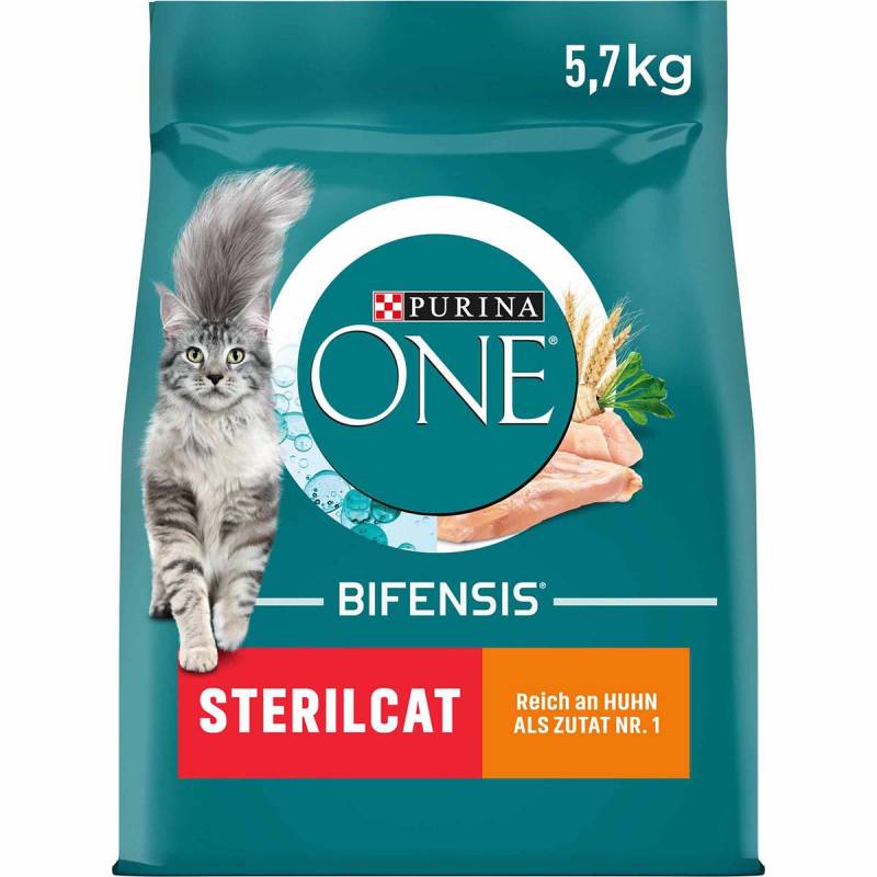 PURINA ONE BIFENSIS STERILCAT Huhn 2x5,7kg von Purina One