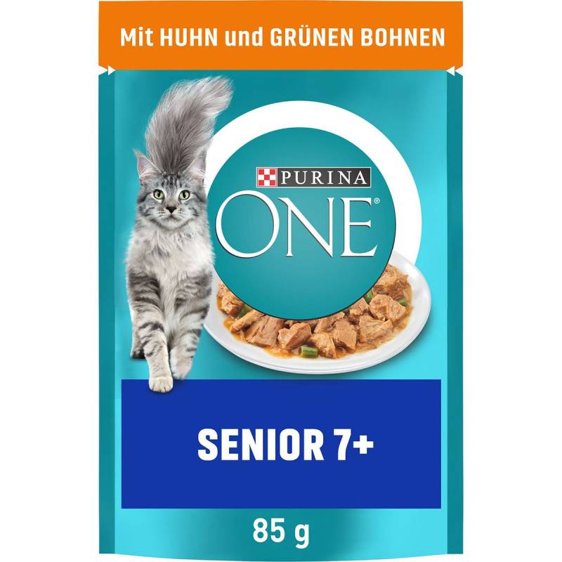 PURINA ONE SENIOR 7+ in Sauce Huhn 26x85g von Purina One