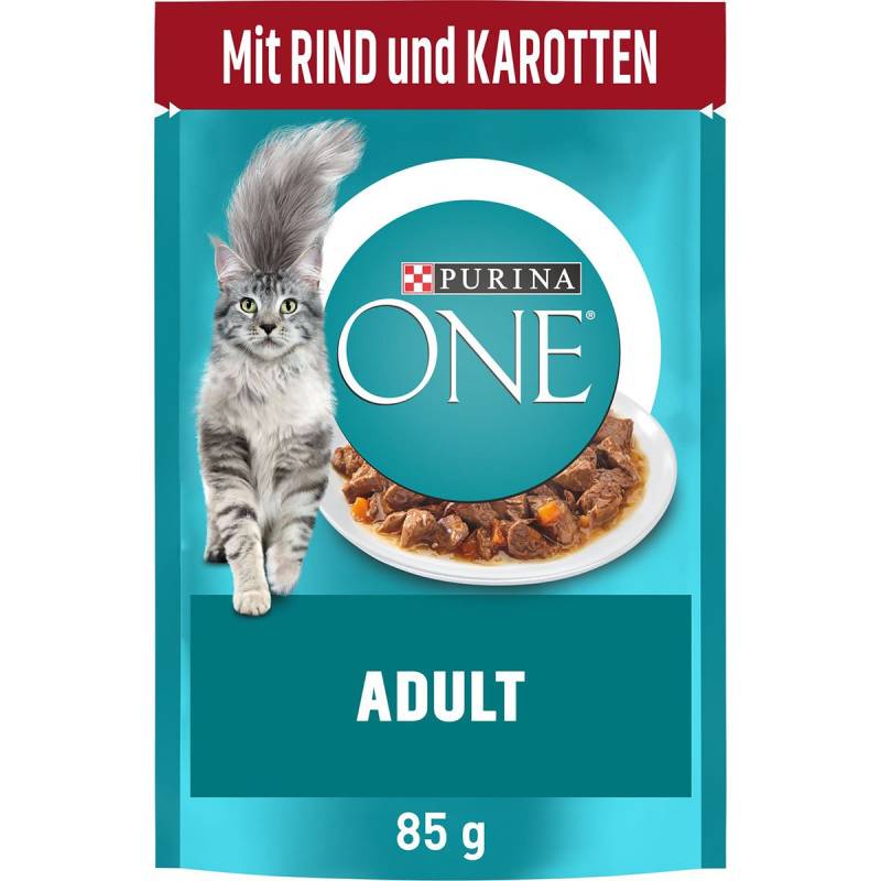 PURINA ONE Adult in Sauce Rind 26x85g von Purina One