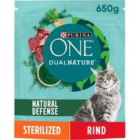 Purina ONE DualNature Sterilised 650g Rind 2x650 g von Purina One
