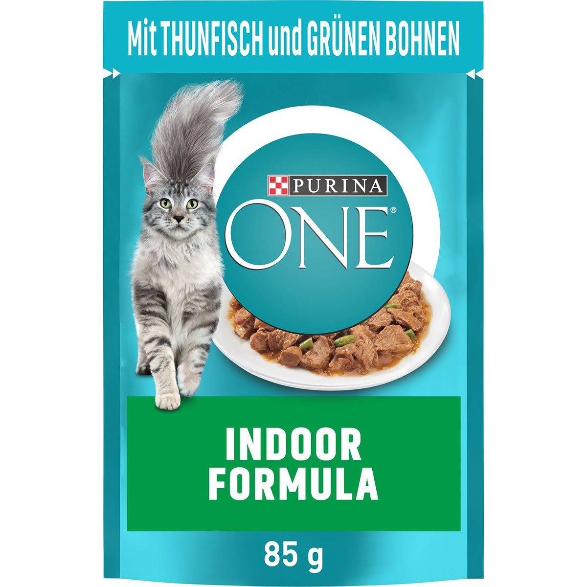 PURINA ONE INDOOR FORMULA in Sauce Thunfisch 26x85g von Purina One