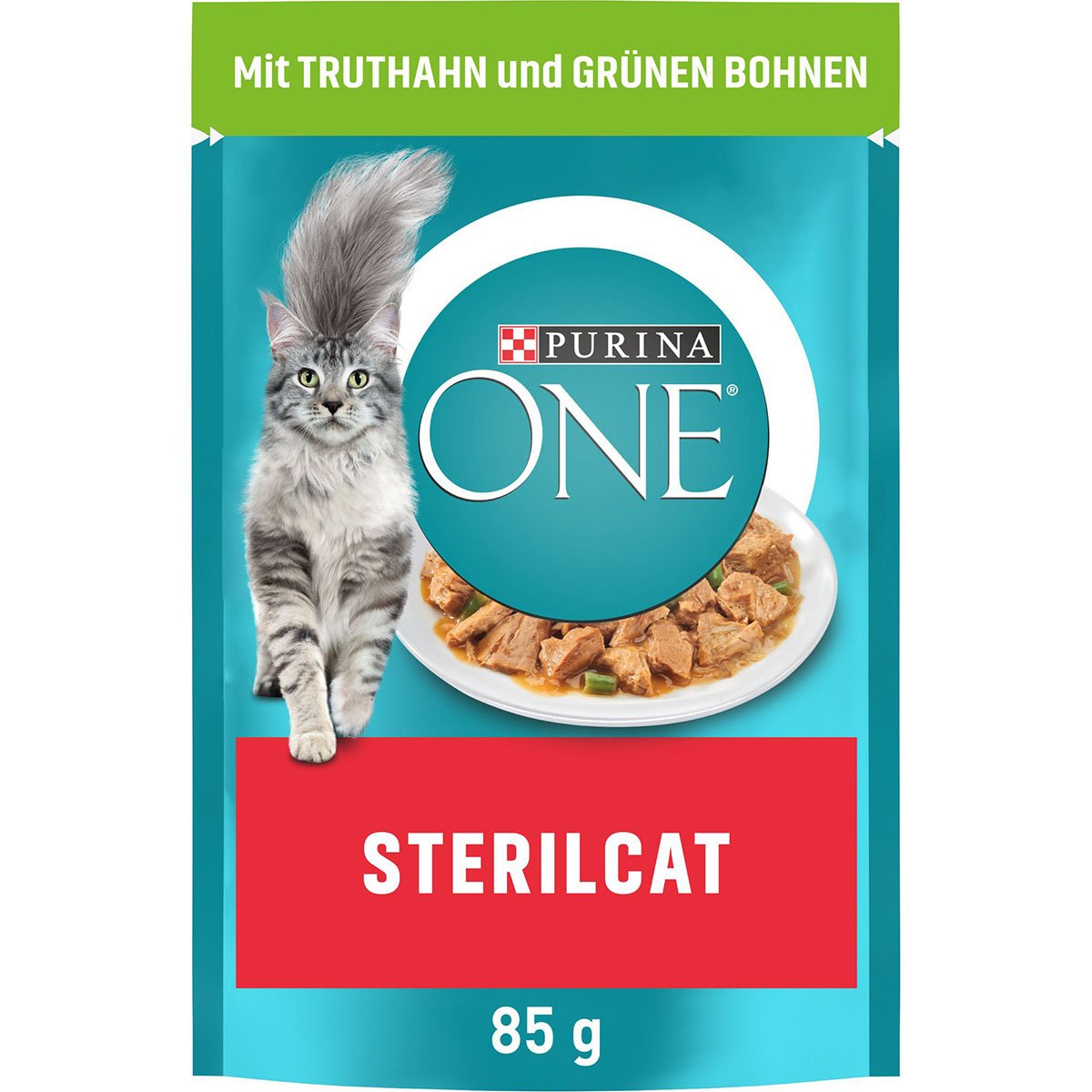 PURINA ONE STERILCAT in Sauce Truthahn 26x85g von Purina One