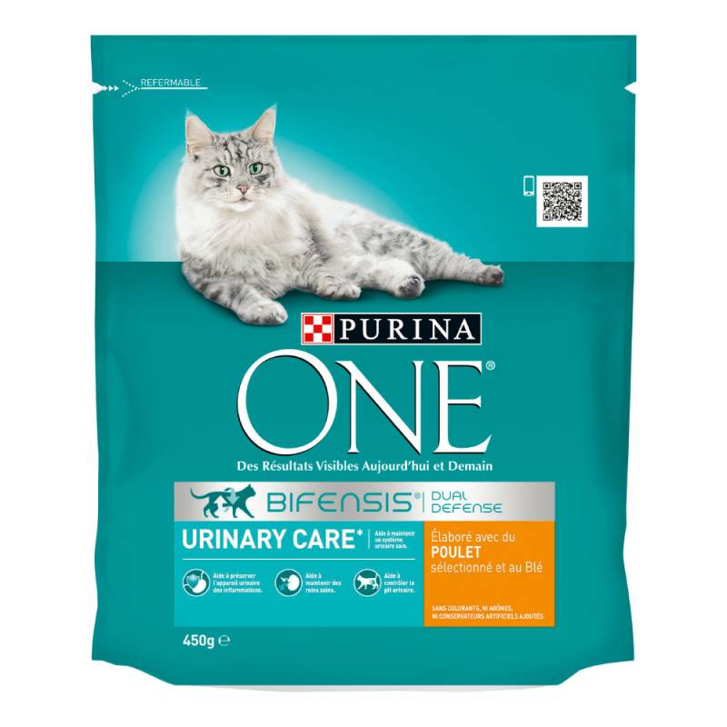 Purina ONE Urinary Care Huhn - 4 x 450 g von Purina One