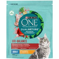 PURINA ONE Dual Nature Adult mit Huhn & Cranberry - 2 x 650 g von Purina One