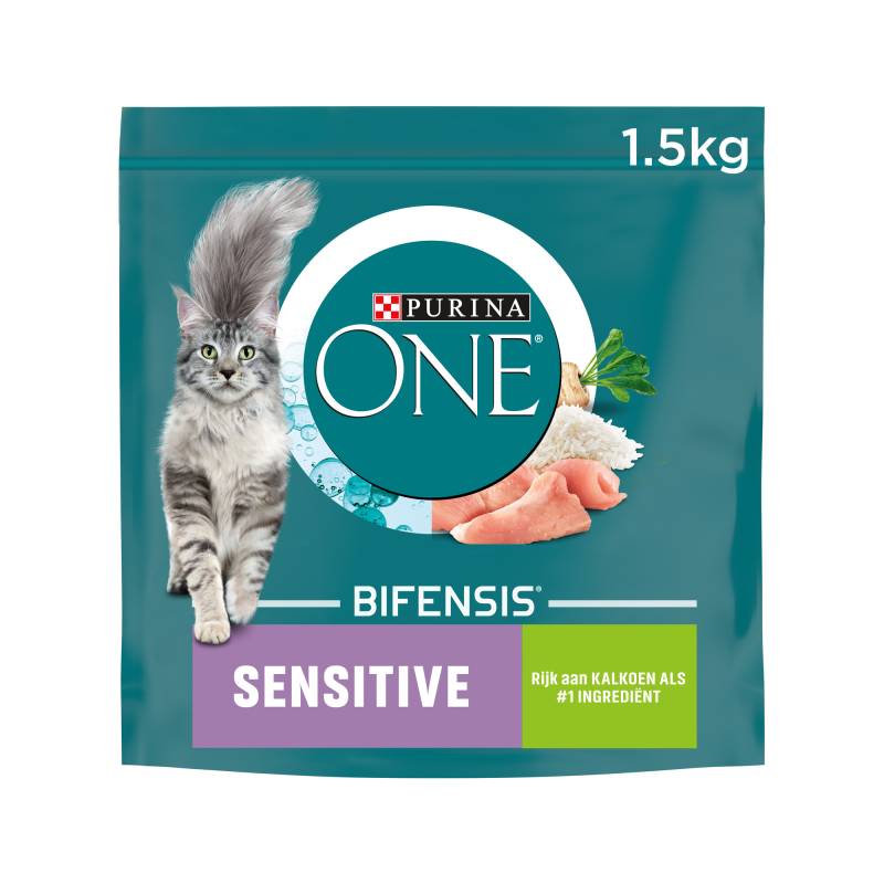 Purina One Sensitive - Pute/Reis - 2 x 1.5 kg von Purina One