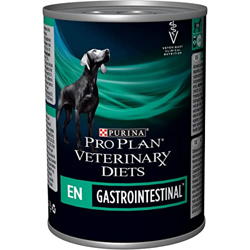 Purina Veterinary Gastrointestinal Mousse | 12 x 400 g | Diät-Alleinfuttermittel für ausgewachsene Hunde | Zur Unterstützung bei akuten Resorptionsstörungen des Darms Purina Veterinary Gastrointestinal Mousse | 12 x 400 g | Diät-Alleinfuttermittel für ausgewachsene Hunde | Zur Unterstützung bei akuten Resorptionsstörungen des Darms von Purina Pro Plan Veterinary Diets