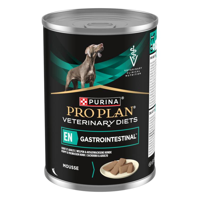 2 x PURINA PRO PLAN Veterinary Diets Mousse zum Sonderpreis! - EN Gastro 2 x 400 g von Purina Pro Plan Veterinary Diets