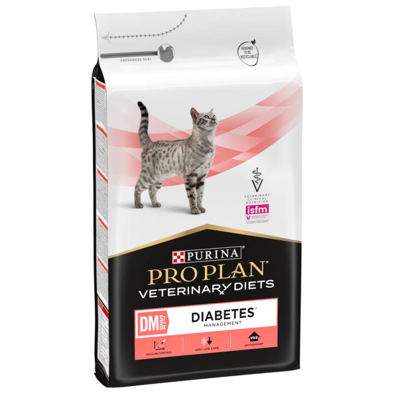 2 x PURINA PRO PLAN Veterinary Diets zum Sonderpreis! - DM ST/OX - Diabetes Management (2 x 5 kg) von Purina Pro Plan Veterinary Diets