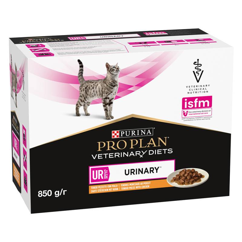 20 x 85 g PURINA PRO PLAN Veterinary Diets Feline zum Sonderpreis! - UR ST/OX - Urinary Huhn von Purina Pro Plan Veterinary Diets