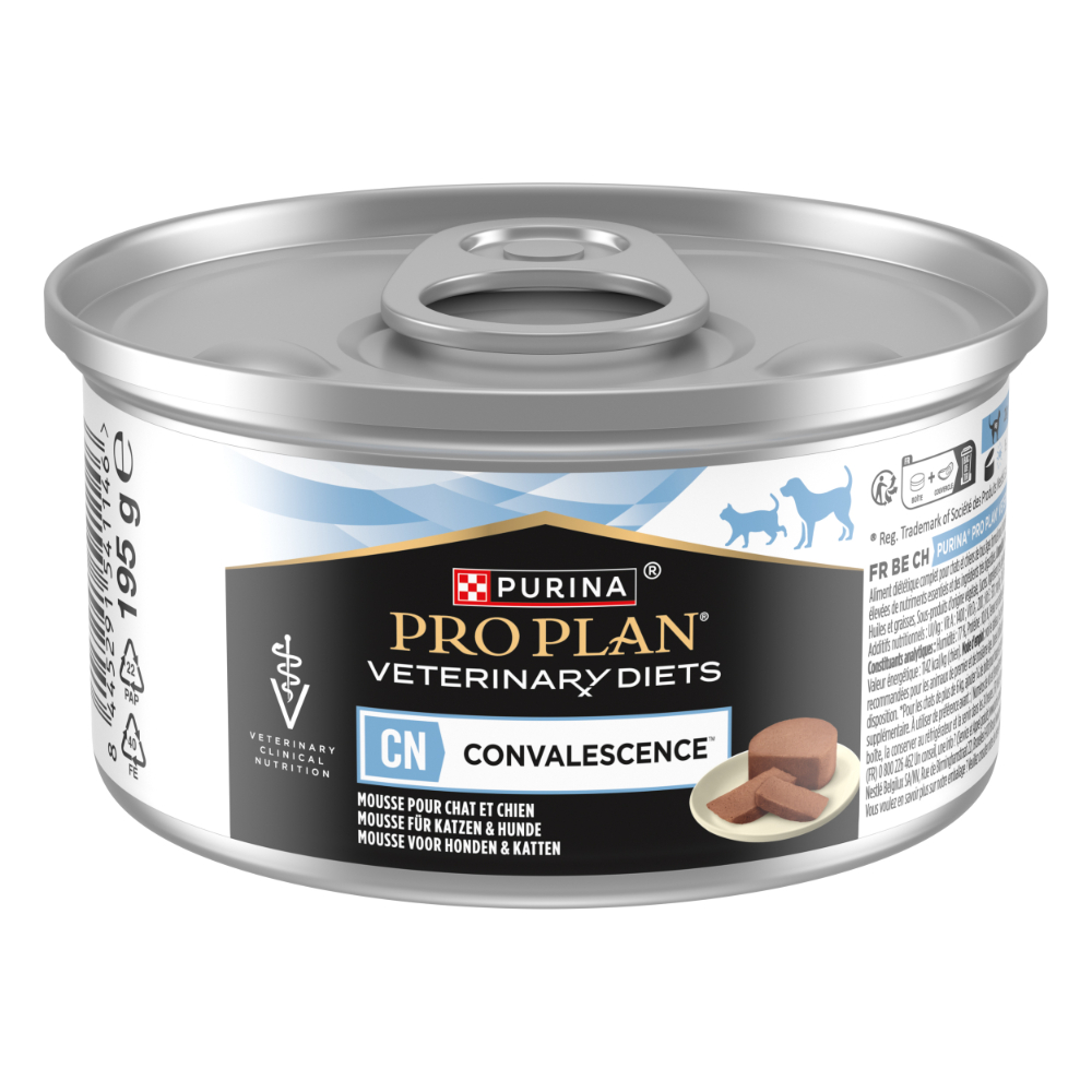 48 x 195 g PURINA PRO PLAN Veterinary Diets Mousse zum Sonderpreis! - CN Convalescence von Purina Pro Plan Veterinary Diets