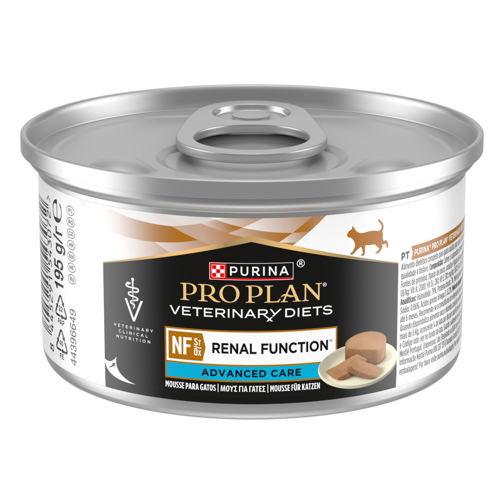 48 x 195 g PURINA PRO PLAN Veterinary Diets Mousse zum Sonderpreis! - NF Advanced Care von Purina Pro Plan Veterinary Diets