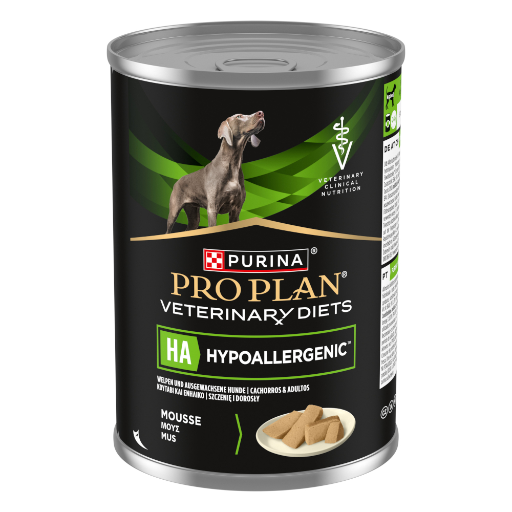 PURINA PRO PLAN Veterinary Diets Canine Mousse Hypoallergenic - 400 g von Purina Pro Plan Veterinary Diets