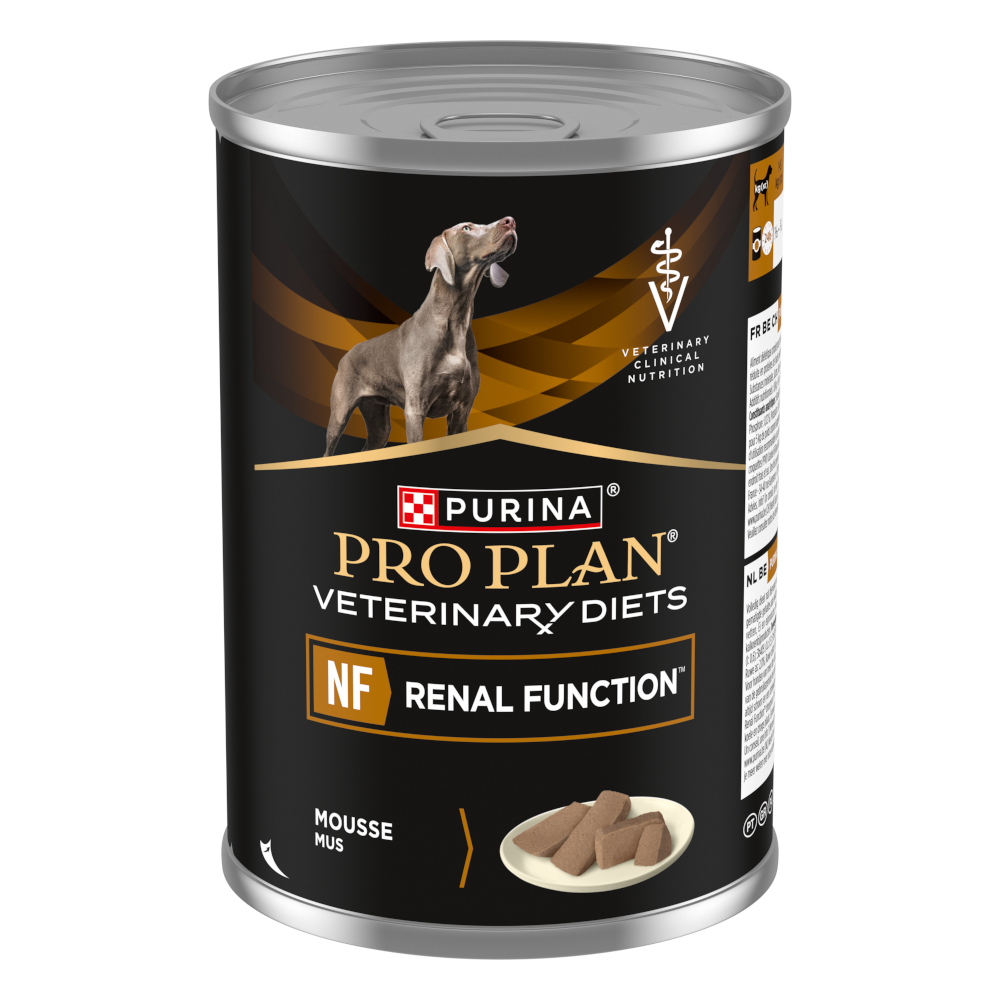 PURINA PRO PLAN Veterinary Diets Canine Mousse NF Renal - Sparpaket: 24 x 400 g von Purina Pro Plan Veterinary Diets