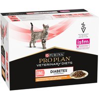 Purina Pro Plan Veterinary Diets Feline DM ST/OX - Diabetes Management Huhn - 10 x 85 g von Purina Pro Plan Veterinary Diets