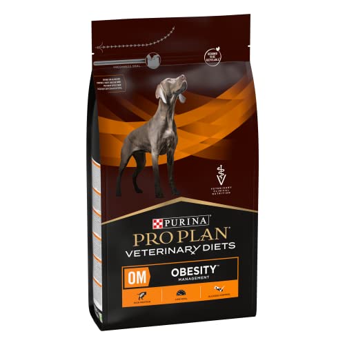 PRO PLAN Veterinary Diets OM Obesity Management Hund | 3 kg | Alleinfuttermittel für ausgewachsene Hunde | Zur Verringerung von Übergewicht | Kalorienarm & Proteinreich PRO PLAN Veterinary Diets OM Obesity Management Hund | 3 kg | Alleinfuttermittel für ausgewachsene Hunde | Zur Verringerung von Übergewicht | Kalorienarm & Proteinreich von Purina Pro Plan