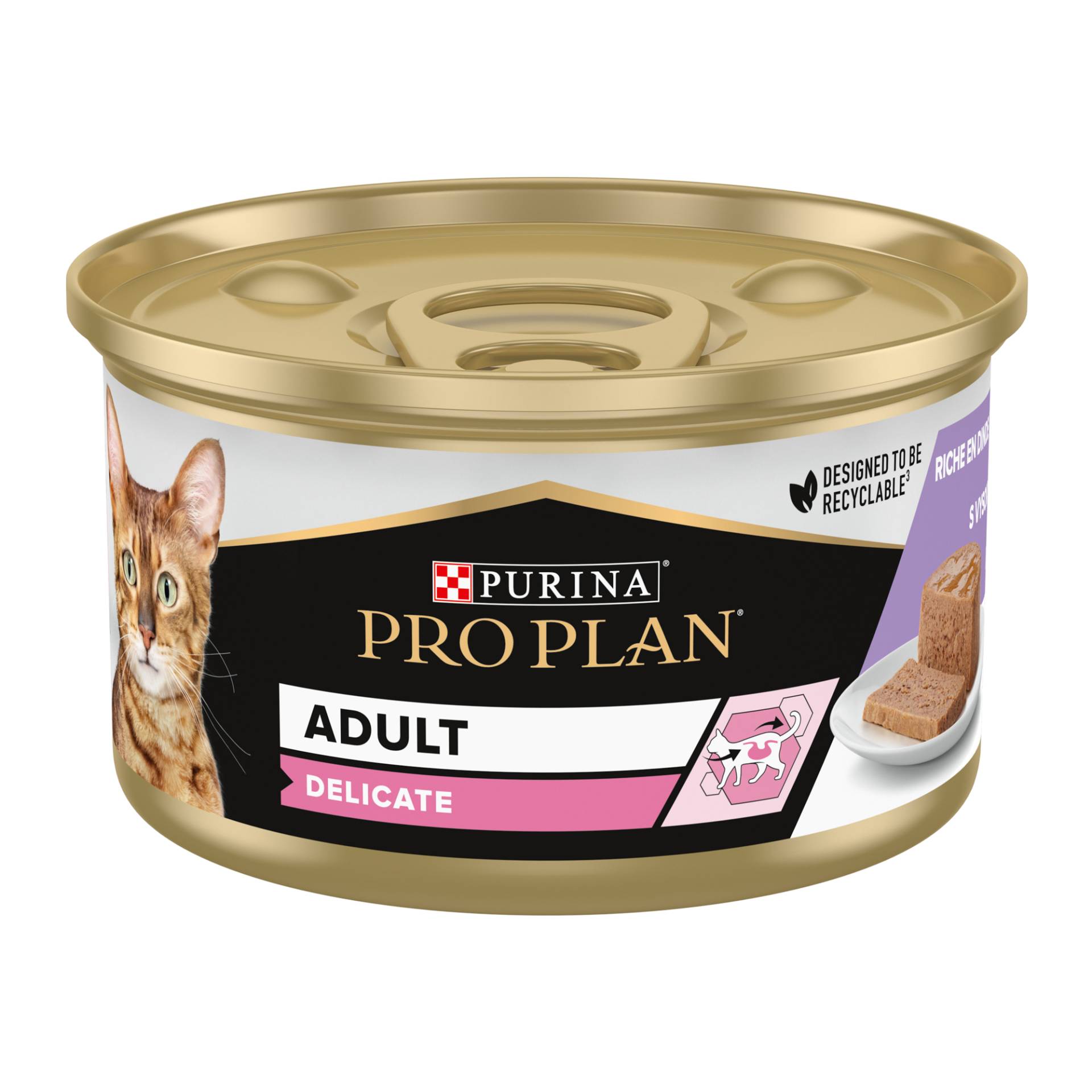 Purina Pro Plan Delicate Adult Cat Mousse mit Truthahn 24 x 85 g von Purina Pro Plan