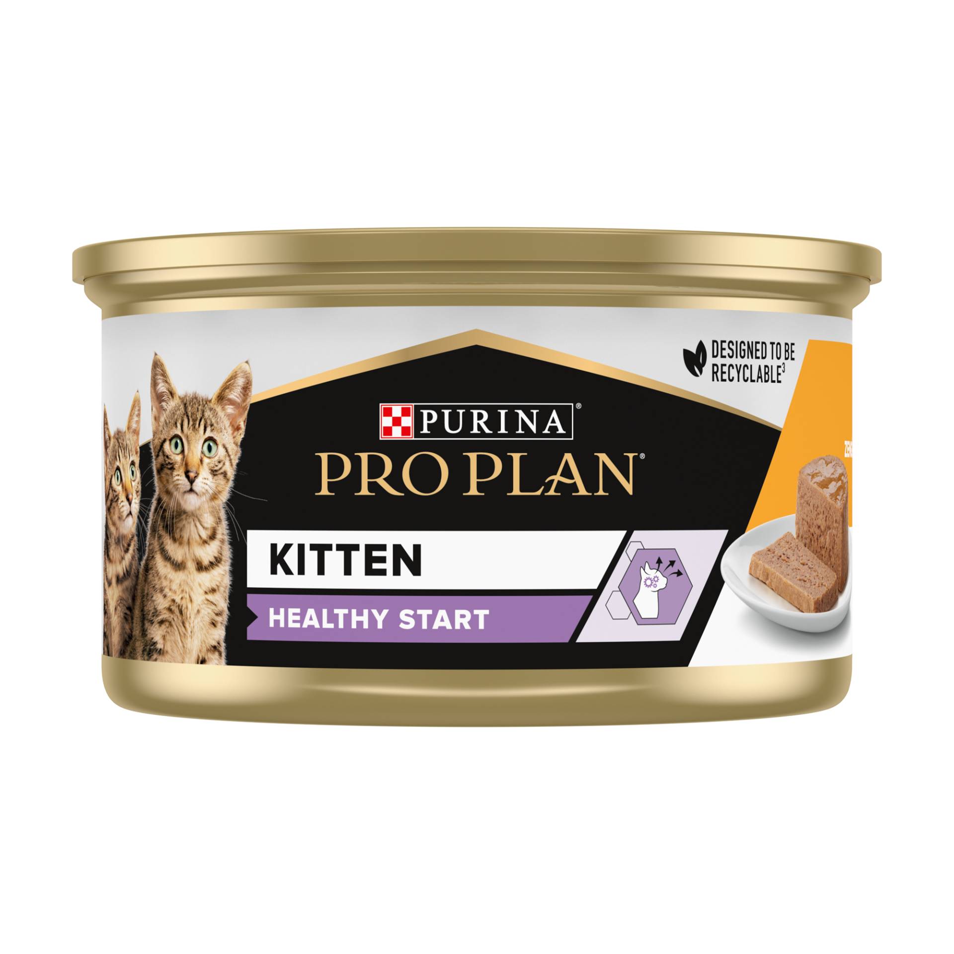 Purina Pro Plan Kitten Mousse mit Huhn - 24 x 85 g von Purina Pro Plan