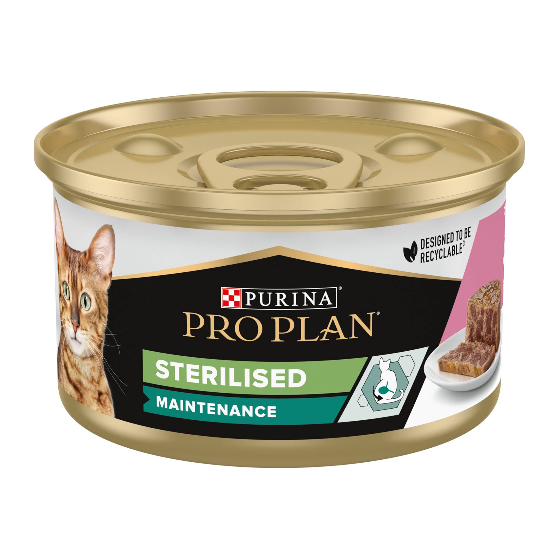 Purina Pro Plan Sterilised Adult Katze Lachs und Thunfisch - 24 x 85 g von Purina Pro Plan