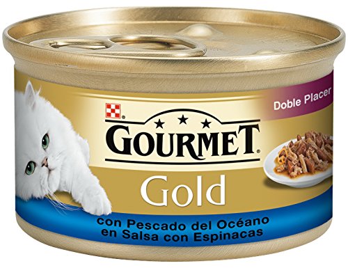 Gourmet Gold Doppelte Freude Mit Hochseefisch Und Spinat von Purina Gourmet