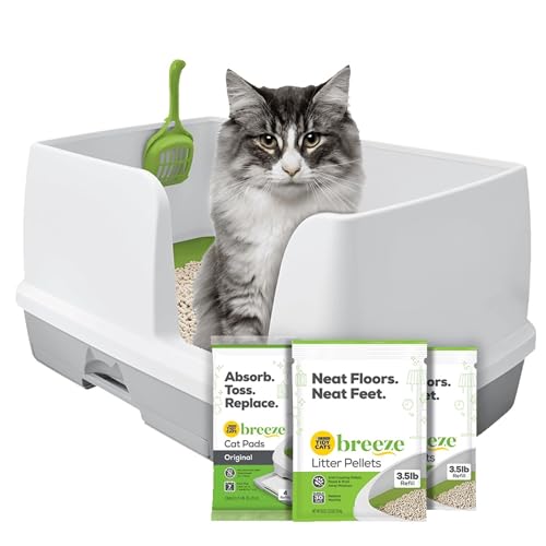Purina Tidy Cats Nicht klumpendes Katzentoilette, Breeze XL All-in-One Geruchskontrolle & leicht zu reinigende Multi-Katzenbox Purina Tidy Cats Nicht klumpendes Katzentoilette, Breeze XL All-in-One Geruchskontrolle & leicht zu reinigende Multi-Katzenbox von Purina Tidy Cats