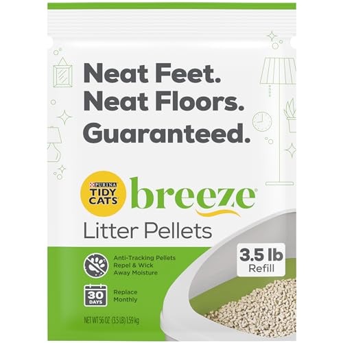 Tidy Cats Breeze Katzenstreu Pellets Nachfüllpackung 1,6 kg Tidy Cats Breeze Katzenstreu Pellets Nachfüllpackung 1,6 kg von Purina Tidy Cats
