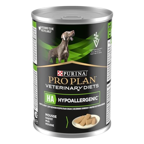 PROPLAN DIETA Canine HA HYPOALL 12X400GR, Schwarz, Standard von Purina Veterinary Diets