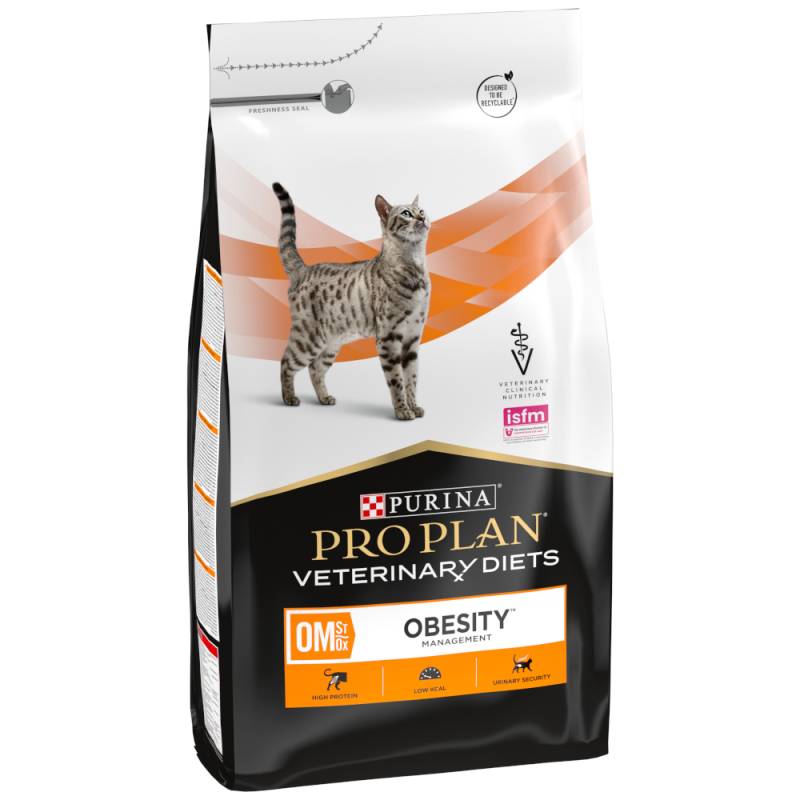 PURINA PRO PLAN Veterinary Diets Feline OM ST/OX - Obesity Management - Sparpaket: 2 x 5 kg von Purina Pro Plan Veterinary Diets